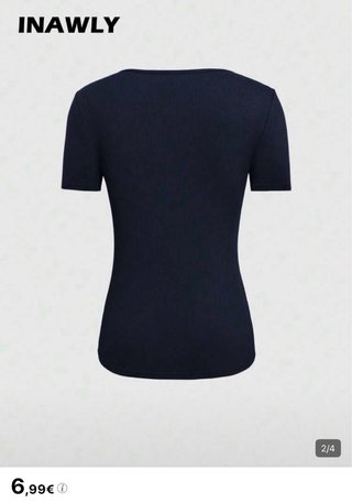 Top azul oscuro