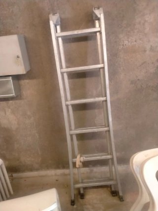Escalera de aluminio