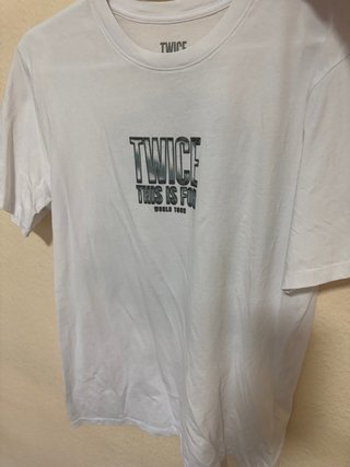 Camiseta TWICE This is for World Tour 2026