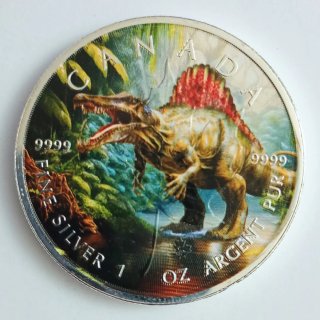 Moneda Plata 999 Canadá 2025 5$