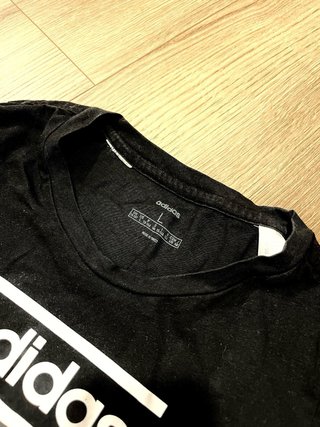 Camiseta Adidas Mujer Negra