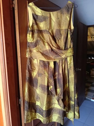 Vestido fiesta Jesús del Pozo talla 46