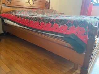 Camera da letto in noce
