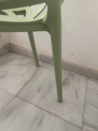 Silla de jardín Sklum verde