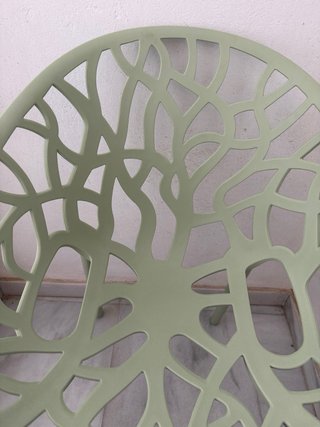 Silla de jardín Sklum verde