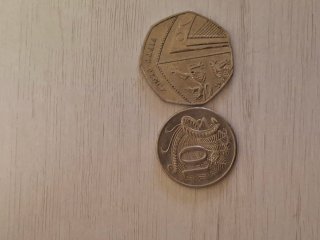 2 monedas de colección