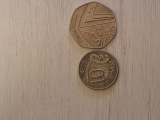 2 monedas de colección