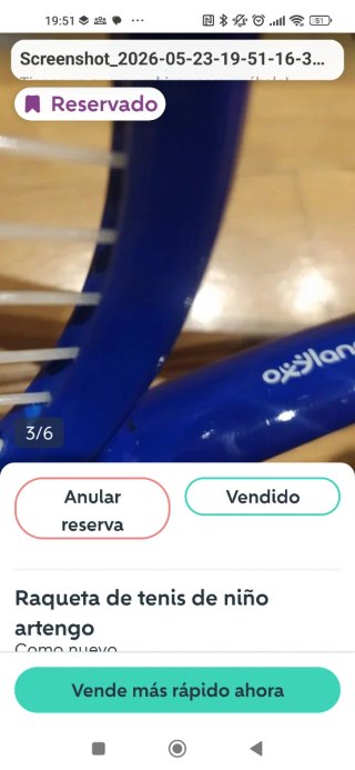 Raqueta de tenis infantil artengo