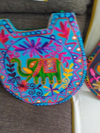 Bolso étnico bordado