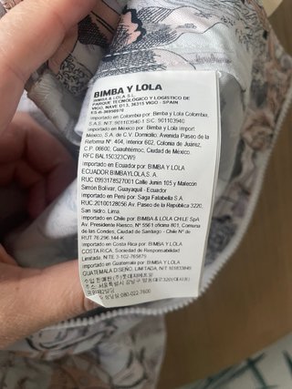 Falda Bimba y Lola Estampada