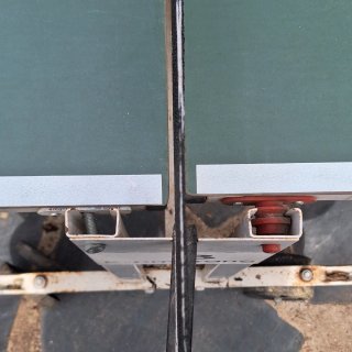 Mesa de ping pong exterior desplegable⁷