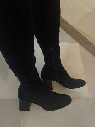 Botas altas negras talla 39