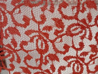 Mantoncillo Flamenca  Romería color coral!!