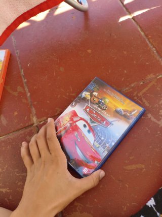 DVD Cars Disney Pixar ingles