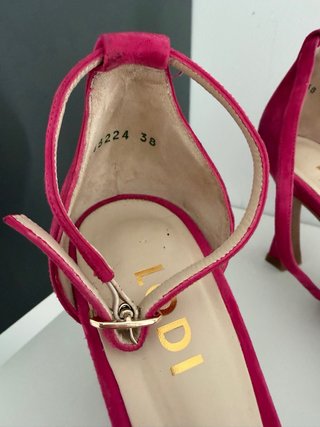 Sandalia Lodi Talla 38 Rosa