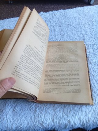 Libro antiguo en latín. 1890