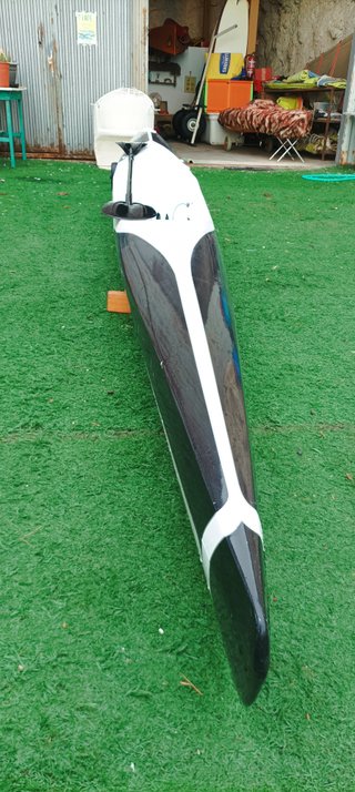 Surfski Fenn XT e pagaia in carbonio Fenn 4