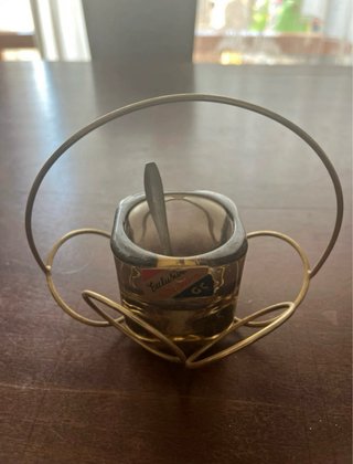 Salsiera Formaggiera Vintage Anni 50/60 GC  Vetro