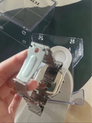 Reloj Tous Plata con Detalles De Circonita