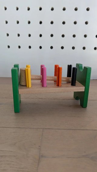 Lote de juguetes de madera