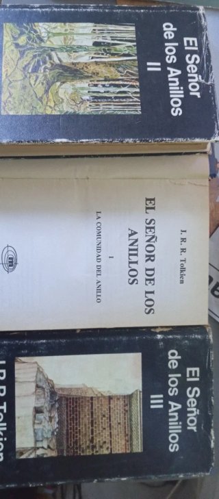 Trilogía "El Señor de los Anillos" Tolkien.