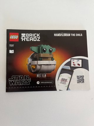 Lego BrickHeadz: Baby Yoda y Mandalorian