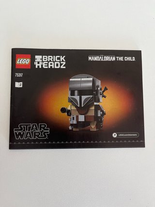 Lego BrickHeadz: Baby Yoda y Mandalorian