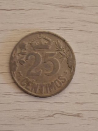 Moneda España 1925 Barco