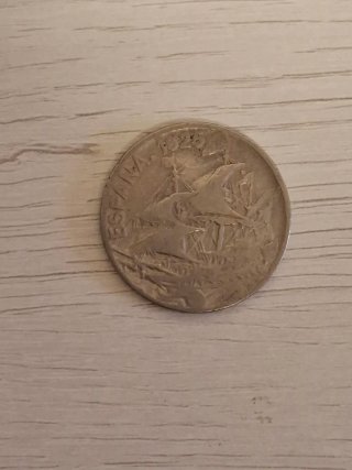 Moneda España 1925 Barco