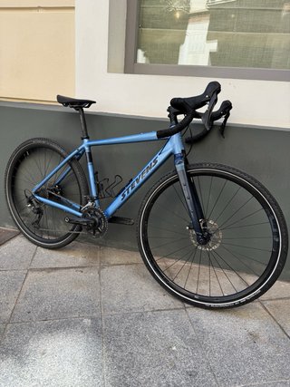 Bicicleta Gravel Stevens Azul