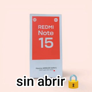 Redmi Note 15 con NFC y 108MP