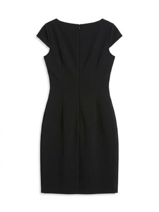 Vestido Negro Estilo Jackie Kennedy Talla S
