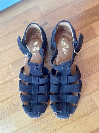 Sandali Sebago Donna Marrone Tg 43,5 veste tg 42,5