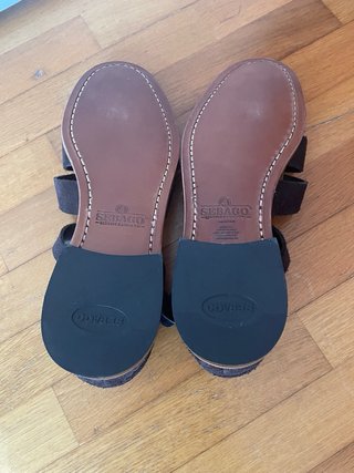 Sandali Sebago Donna Marrone Tg 43,5 veste tg 42,5