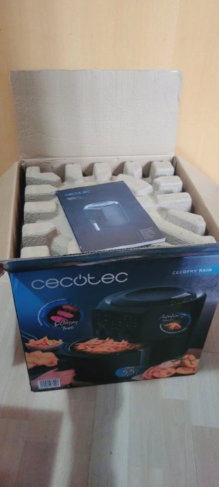 Cecofry Rain Cecotec Freidora de Aire 5.5L