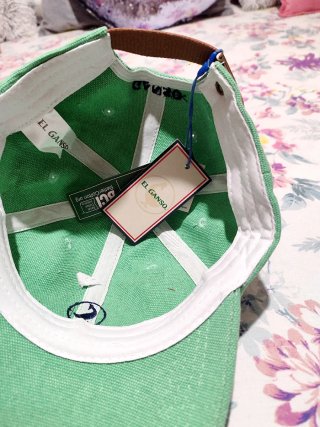 Jersey y gorra El Ganso verde niño