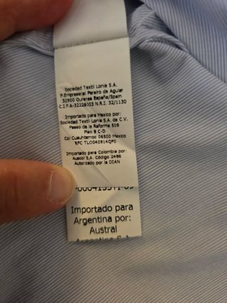 Camisa Carolina Herrera T 38 Rayas