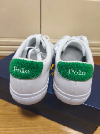 Deportivas Polo Ralph Lauren Blancas y Verdes