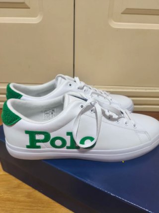 Deportivas Polo Ralph Lauren Blancas y Verdes