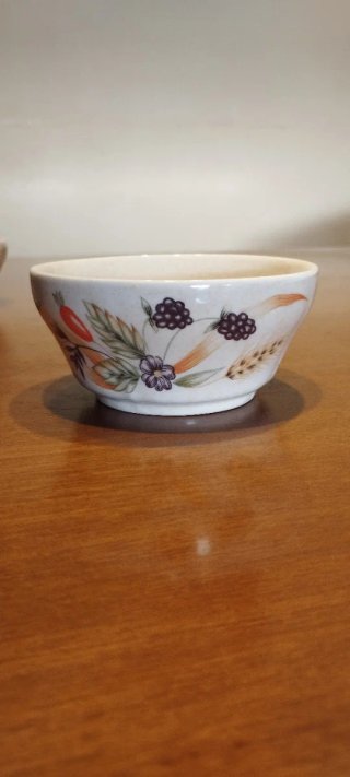 6 Cuencos Porcelana Inglesa Floreados