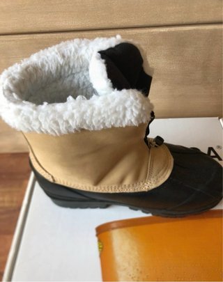 Botas Superga Beige y Negras Talla 38