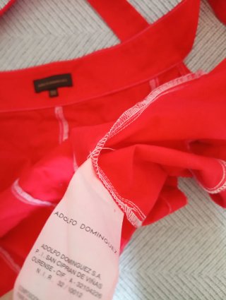 Camisa Adolfo Domínguez Roja