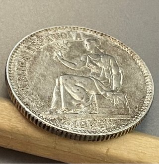 1 Peseta 1933, *3 *4. II República Española. Plata