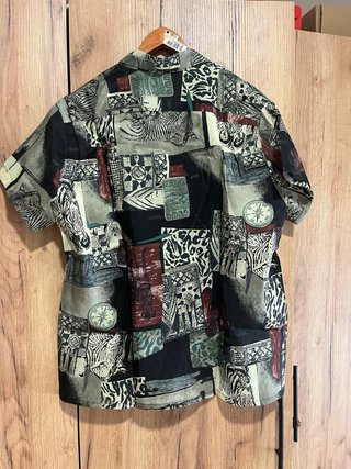 Camisa Estampada Vintage Años 90