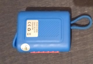 Altavoz Portátil Camuflaje Azul