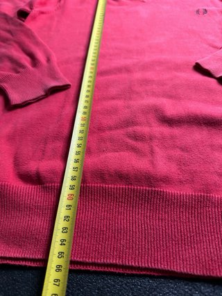 Jersey Fred Perry Rojo Talla S