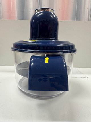 Picadora de alimentos eléctrica azul