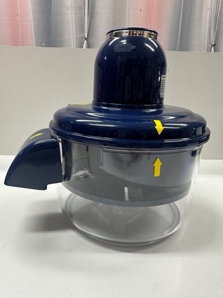Picadora de alimentos eléctrica azul