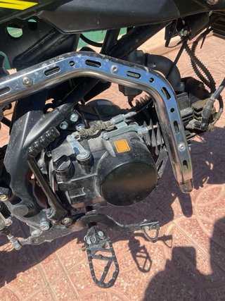 Pit Bike IMR 140cc Negra y Amarilla