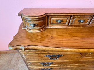 Dormitorio completo de madera maciza ebanistería